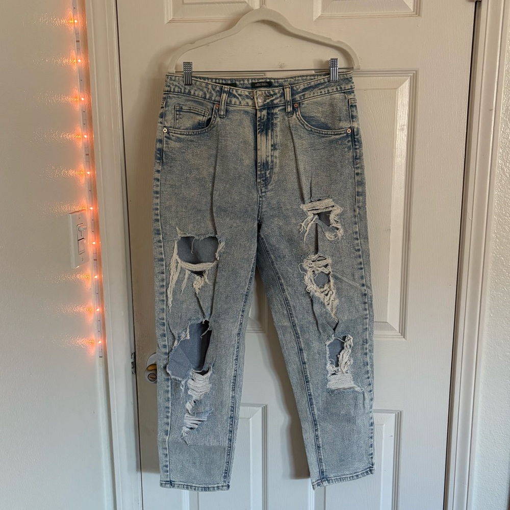 Wild Fable High Waisted Distressed Jeans